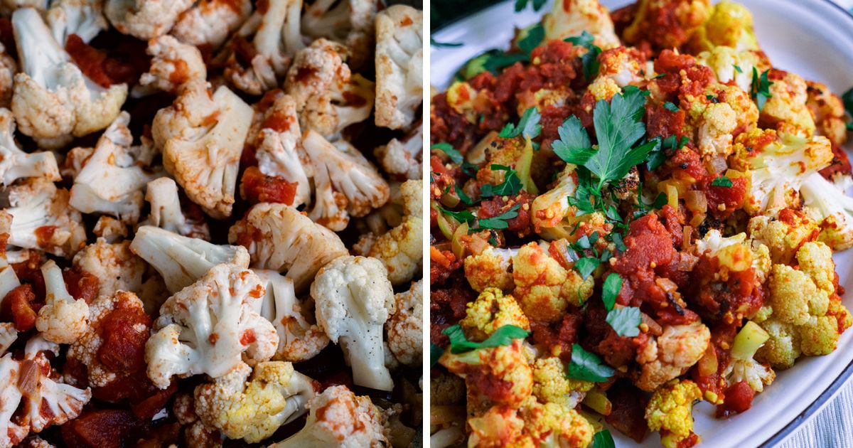 Curry Cauliflower and Tomatoes Recipe | Paleo Leap