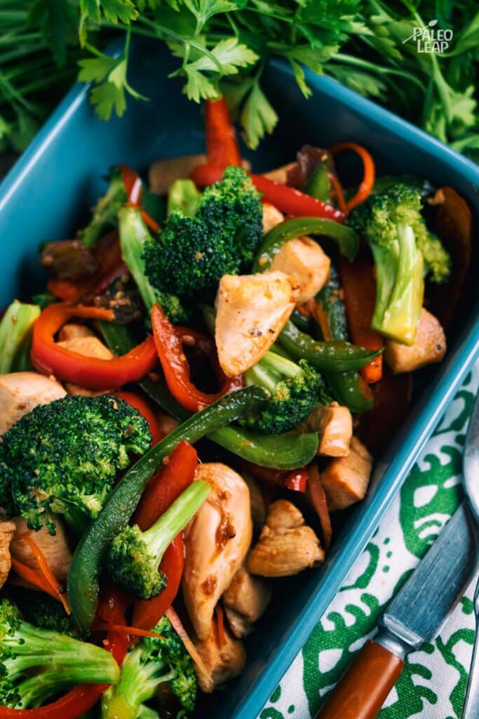 HoneyGarlic Chicken and Broccoli Recipe Paleo Leap