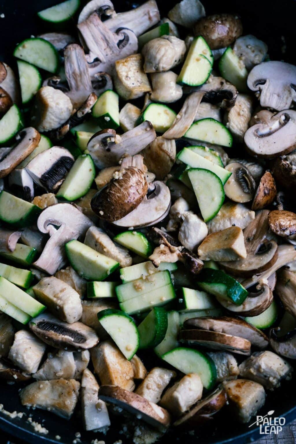 Chicken, Zucchini, And Mushroom StirFry Recipe Paleo Leap