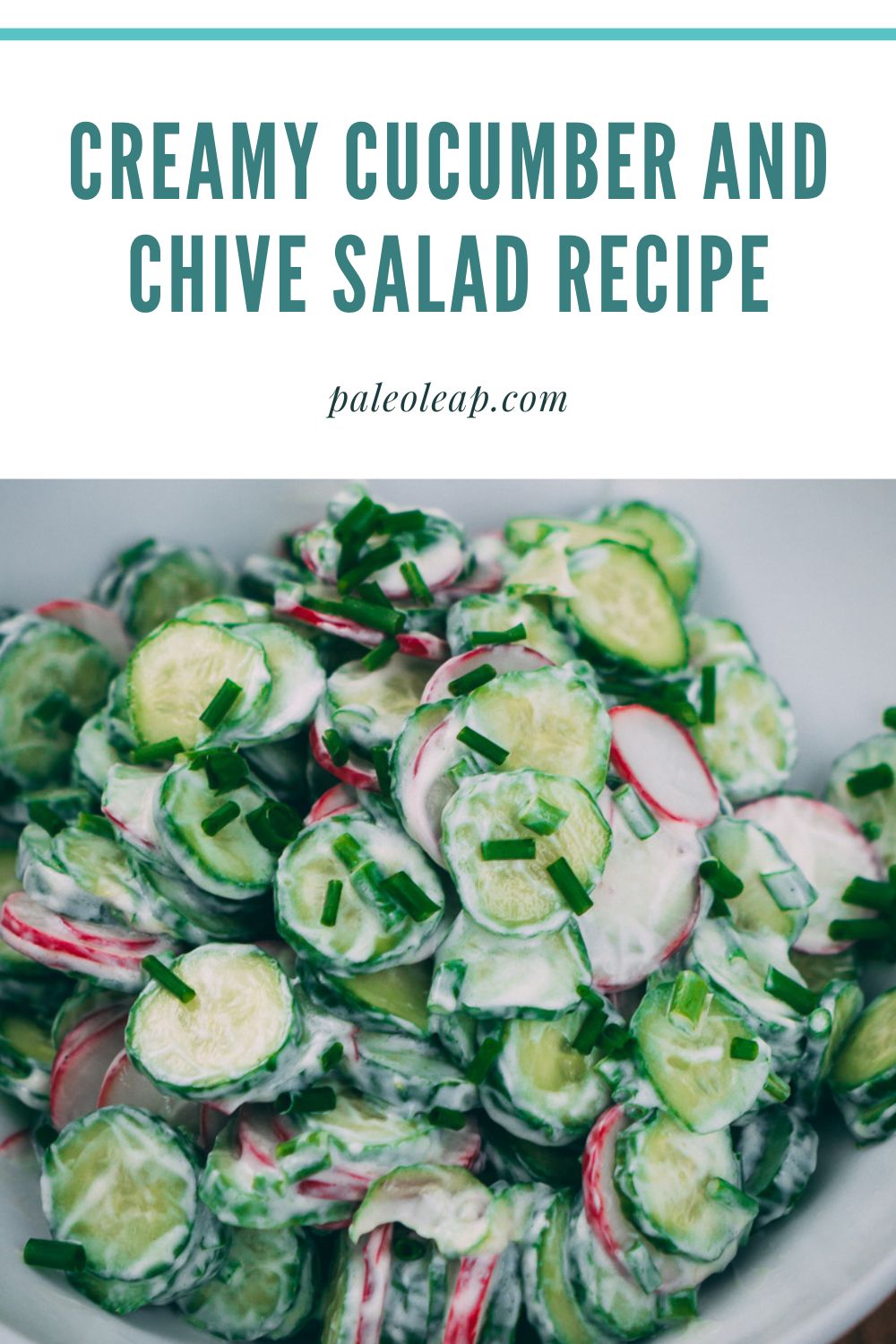 Creamy Cucumber And Chive Salad Recipe 