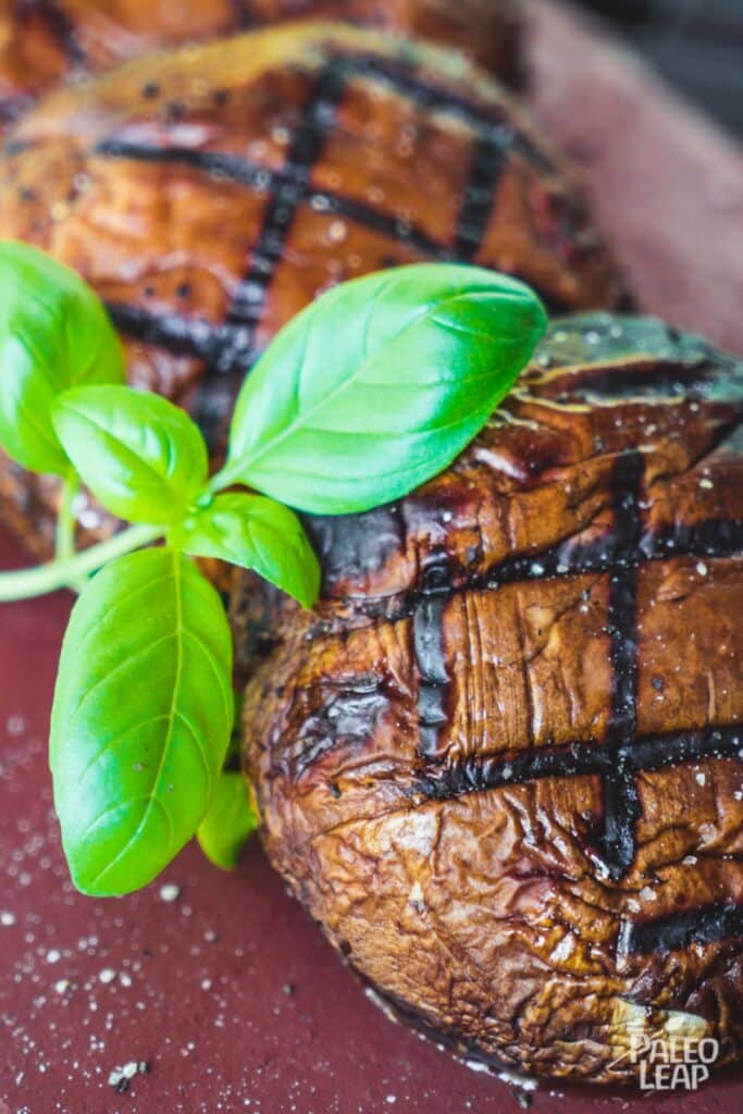 Grilled Balsamic Glazed Portobello Mushrooms Recipe | Paleo Leap