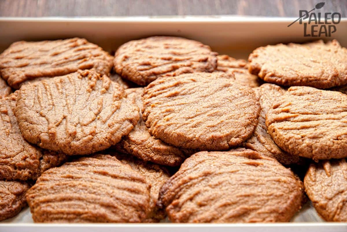 Paleo Flourless Gingersnap Cookies