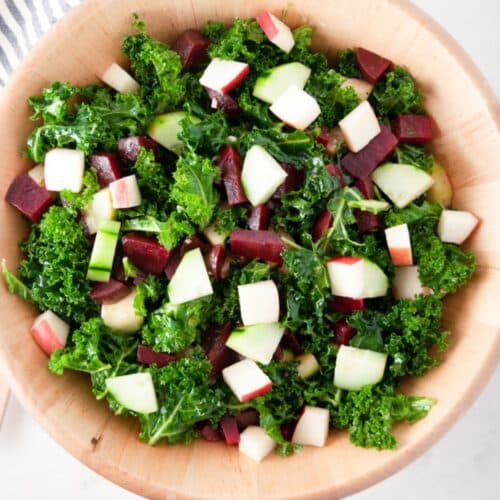 Kale beet and apple salad recipe