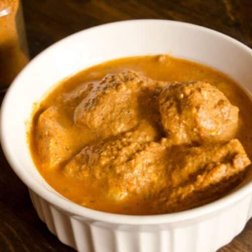 butter chicken finished recipe