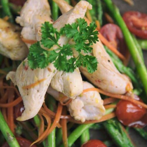 Chicken And Vegetables With Italian Dressing Recipe