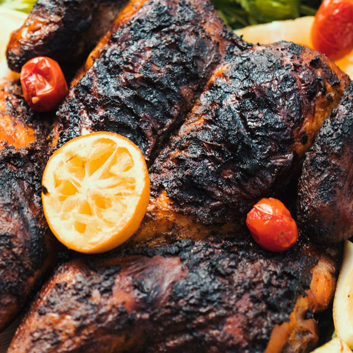 Jamaican jerk chicken featured