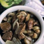 Paleo Mushroom Beef Stew Recipe