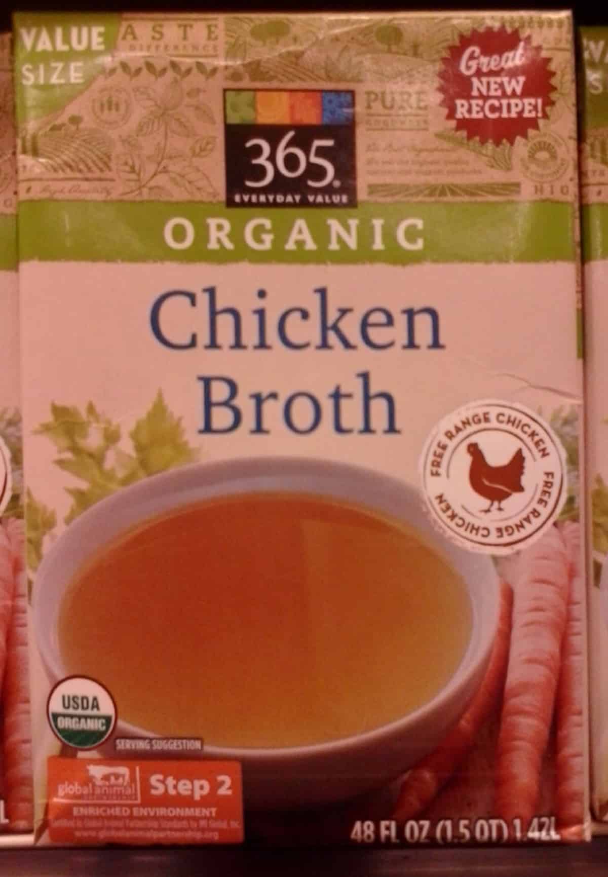 Organic Broth, Chicken Value Size, 48 fl oz at Whole Foods Market