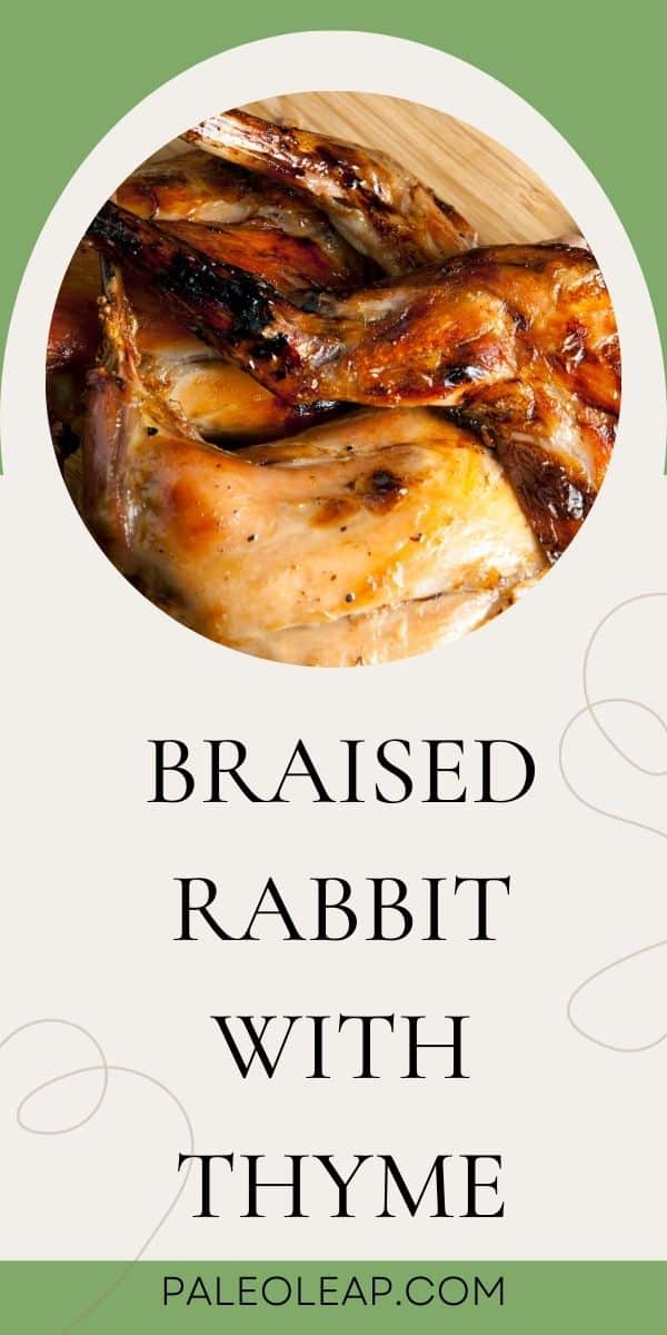 Braised Rabbit with Thyme Paleo Leap