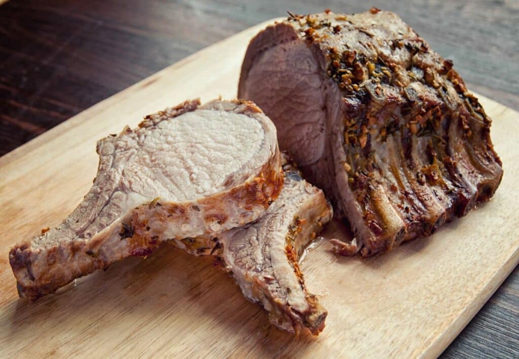 Pork Rib Roast with Herbs Paleo Leap