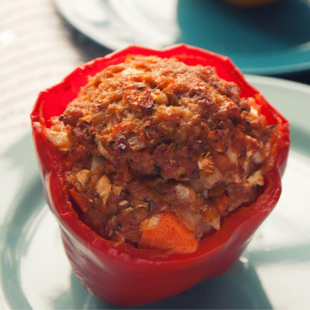 Pork Stuffed Bell Peppers | Paleo Leap