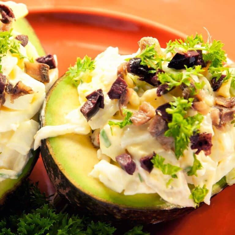 Crab Stuffed Avocados | Paleo Leap