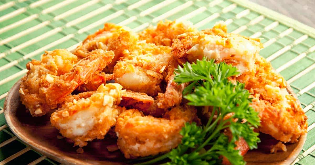Almond and Coconut Fried Shrimp | Paleo Leap