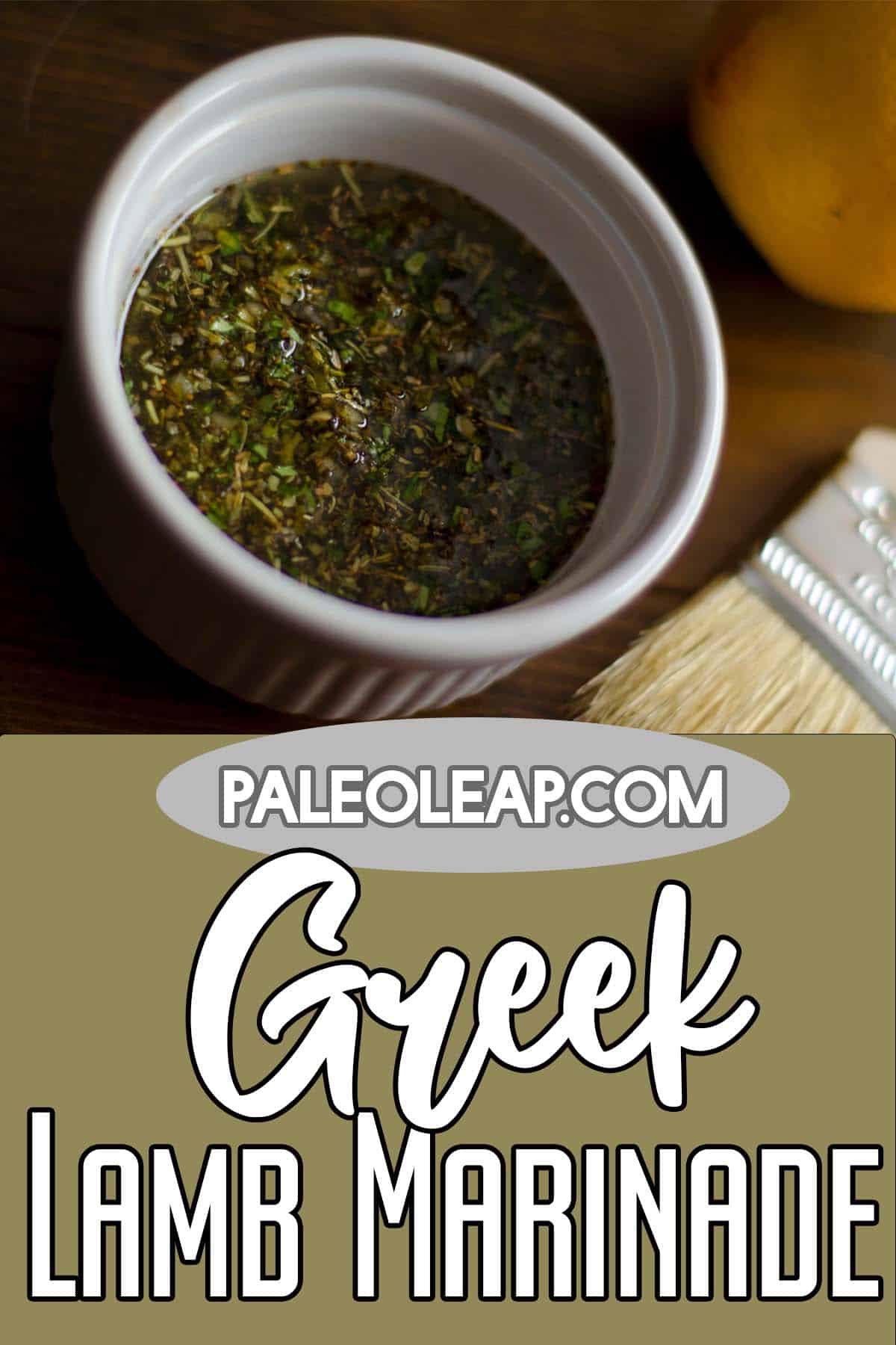 Greek Lamb Marinade | Paleo Leap