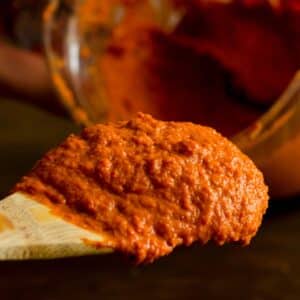 spoonful of Red curry paste